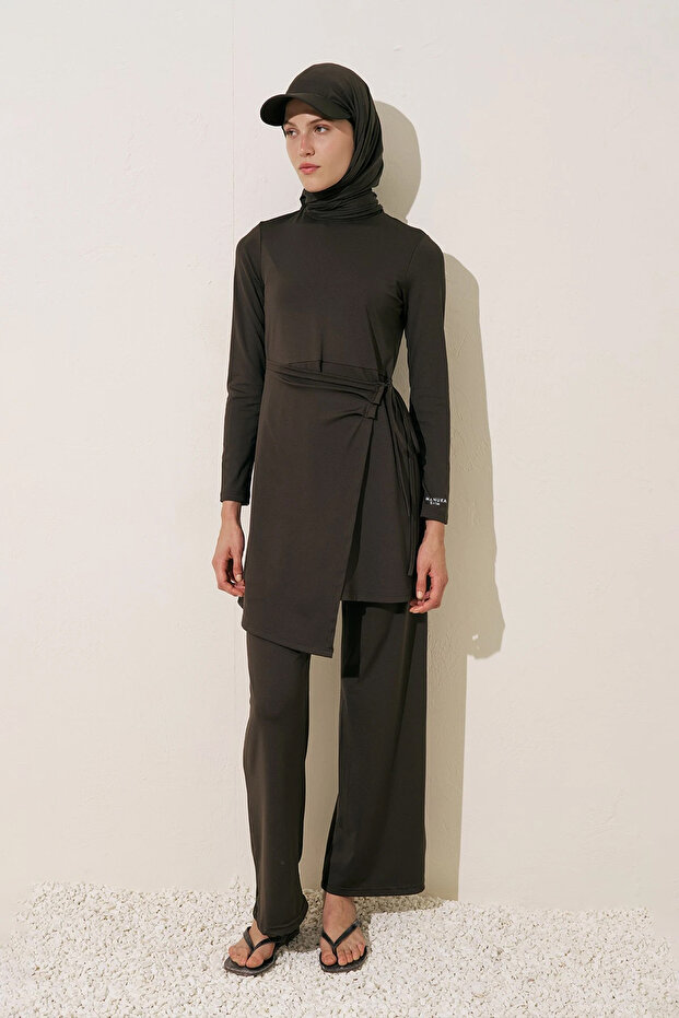 ANVELOP SZOKNYÁS FÜRDŐRUHA RUHA BARNA - 6