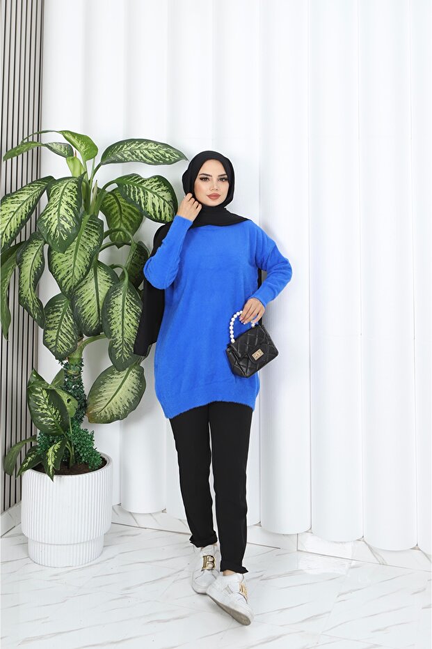 NISUM BEARD STRING OVAL CUT TUNIC