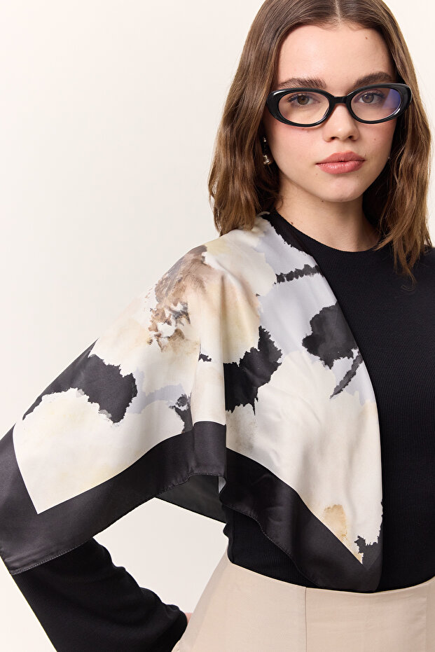 روبي وشاح الساتان الملون - 3