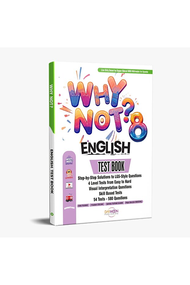 WHY NOT? 8. SINIF WHY NOT ENGLISH TEST BOOK (GÜNCEL MÜFREDAT) - 2