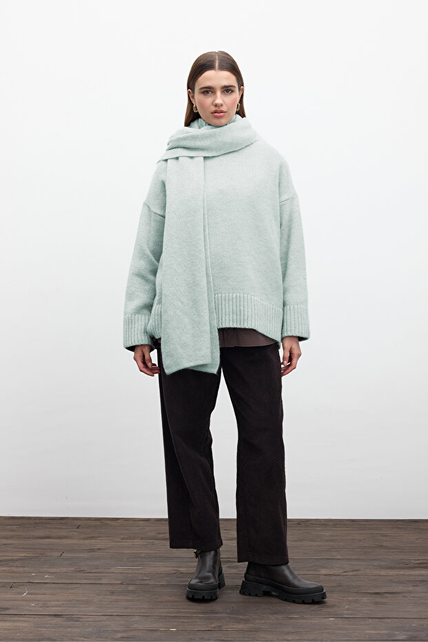 YUMUŞAK ATKI MAVİ - 2