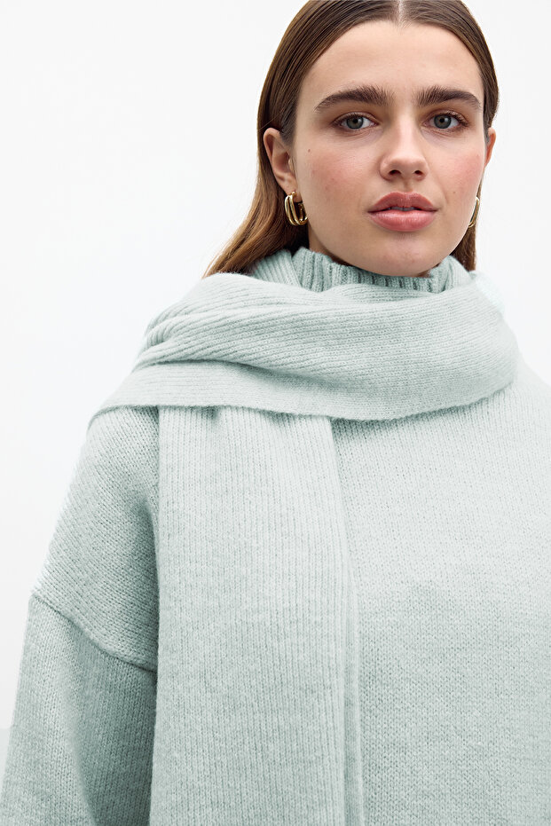 YUMUŞAK ATKI MAVİ - 4