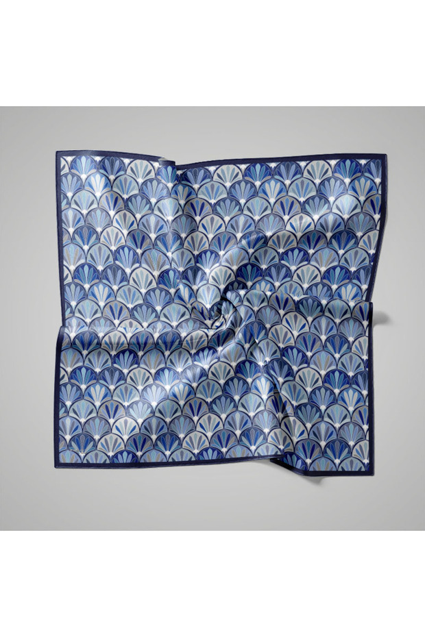 Eșarfă cu model natural - 1