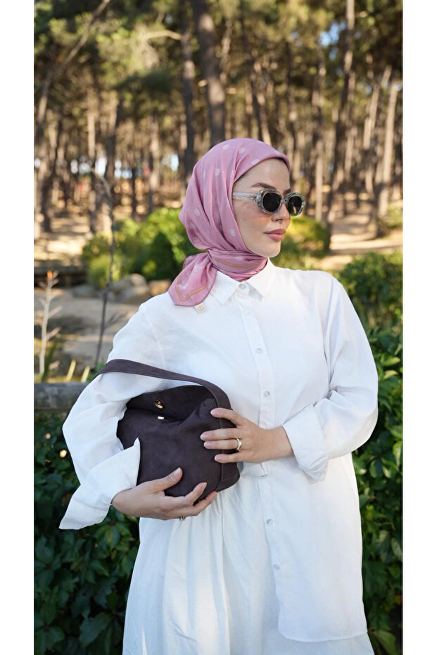 Tasarım İpek Eşarp - 1