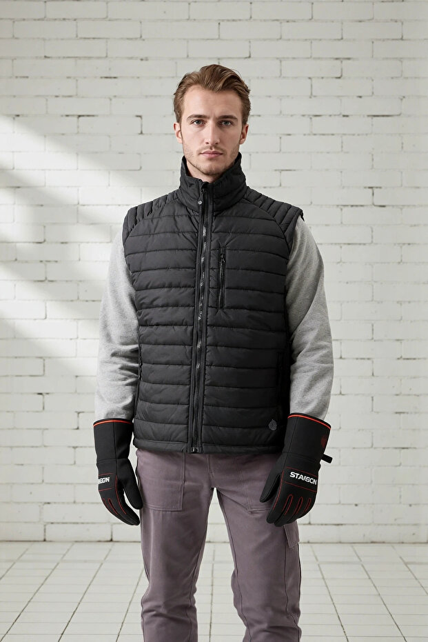 Men's Winter down Vest Lightweight and Warm Nepeta Bomber Water