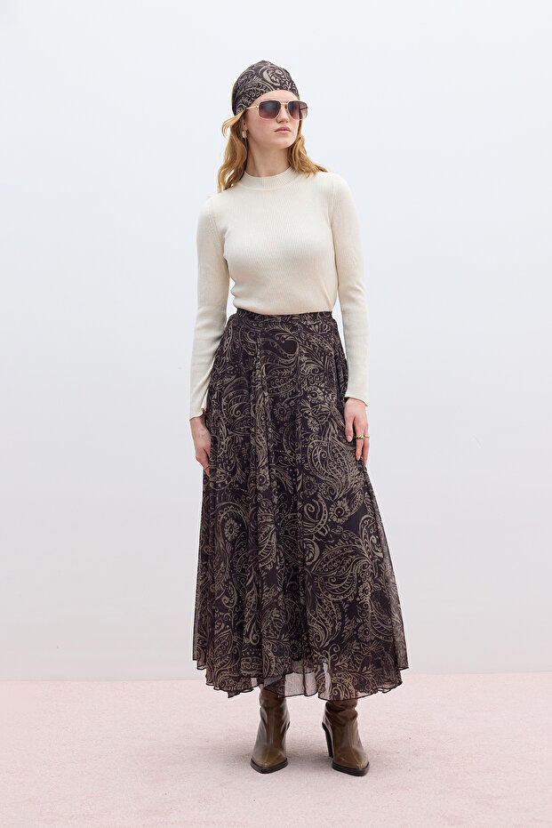 Freesia széles szoknya - Flounced Design - 5