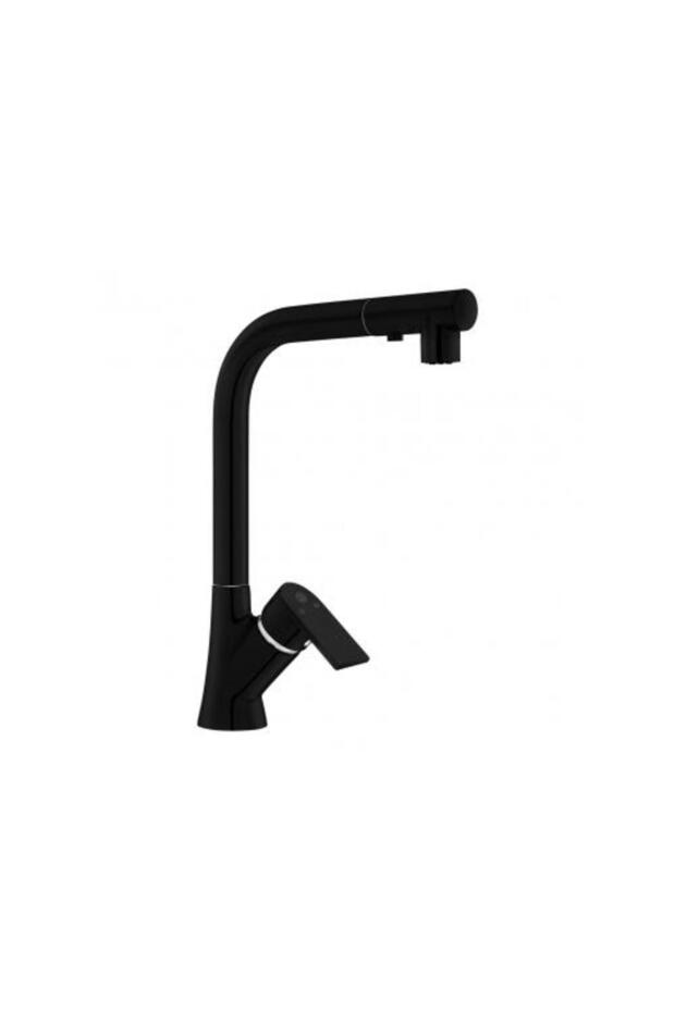 Ar Liona Spiral Kitchen Sink Faucet-Matte Black 103518118