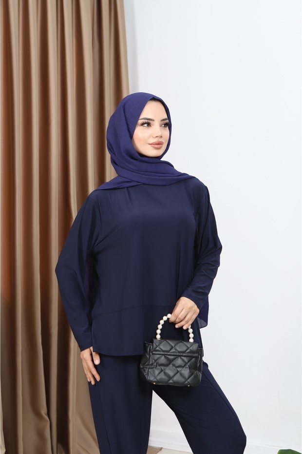 طقم شالوار كامل من تشيمالي - 5