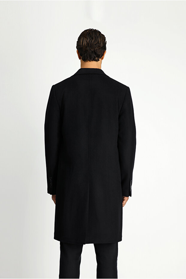 Wool Classic Patterned Coat - 6