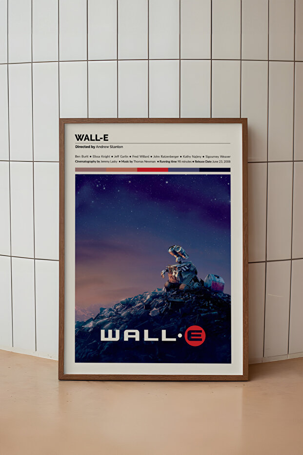 Wall-E Movie Designed Frame Poster - 1