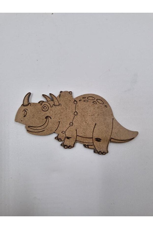 15 Pcs Cute Dinosaur Model 2 Wooden Painting School DIY Activity Activity Art 15 cm X 7 cm