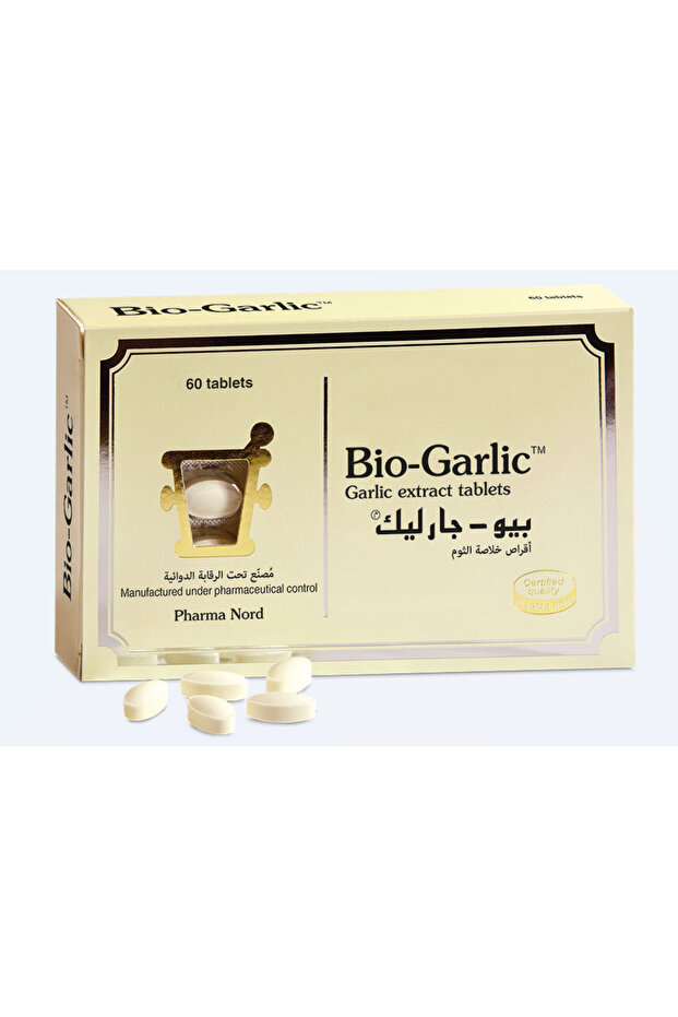 بيو-جارليك - أقراص مستخلص الثوم عديمة الرائحة - 60 قرصًا