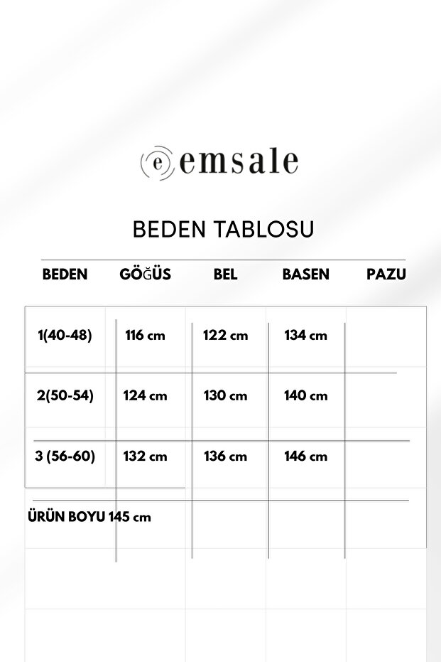 Tesettür Elbise | Leyal | EMS - 4