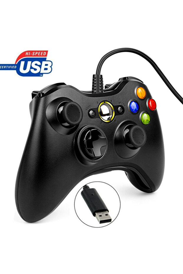 360 Kablolu Oyun Kolu (pc Ve 360 Uyumlu) - 5