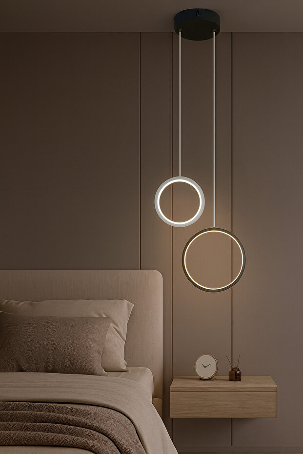 Yatak Başı Led Aplik Sarkıt Apliqa 20-25cm Sarkıt - 1