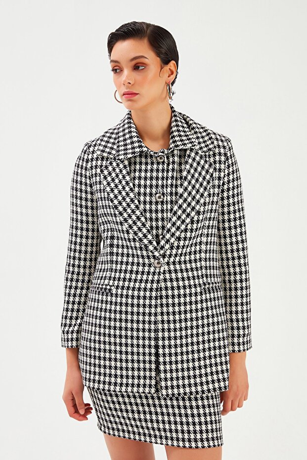 سترة بنمط هاوندزتوث - أسود - 2