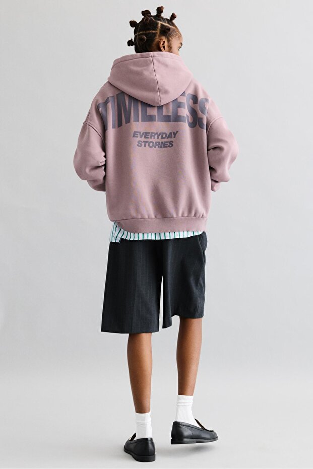 Kapüşonlu Timeless sweatshirt - 1