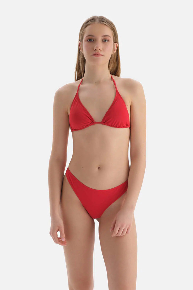 Kırmızı String Bikini Alt - 5