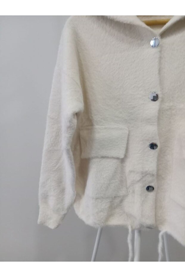 Kadın Kapüşonlu Ceket - 8