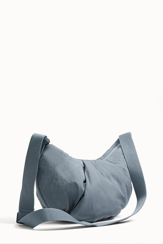 Kapitone çapraz askılı çanta - 5