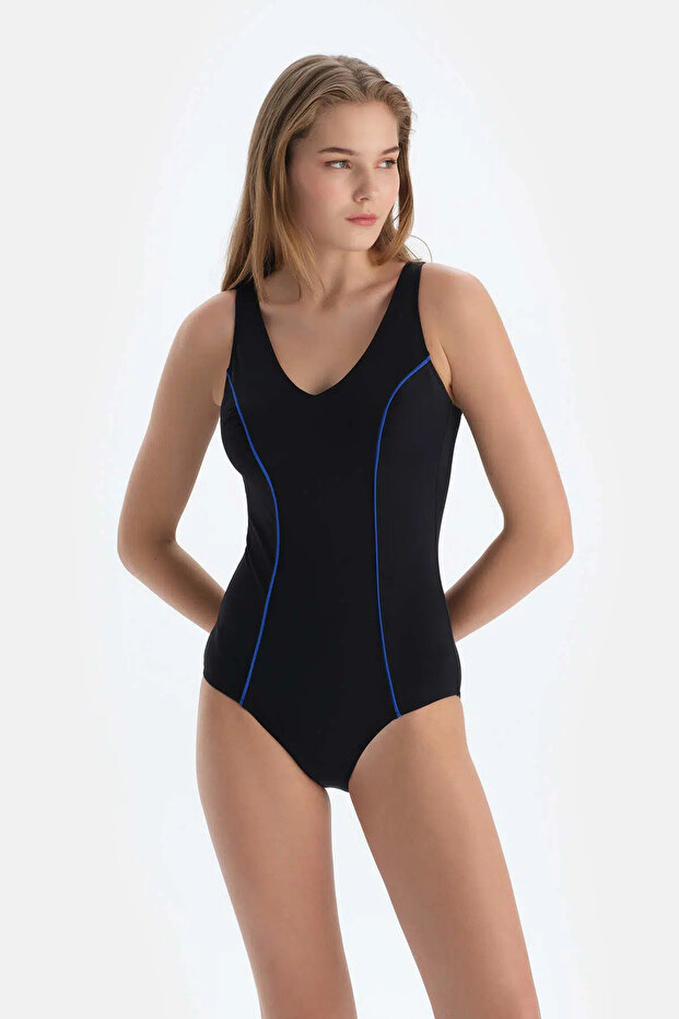 Siyah V Yaka Mayo - 4