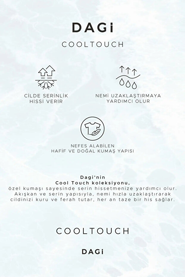 Füme Cool Touch Dikiş Detaylı Tişört Şort Pijama Takımı - 7