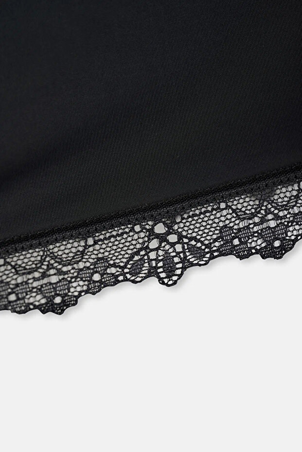 Siyah Mini Jupon - 7