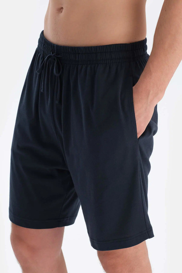 Multicolor Gömlek Yaka Kısa Kollu Desenli Modal Pijama Takımı - 7