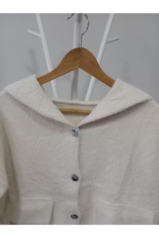 Kadın Kapüşonlu Ceket - 6