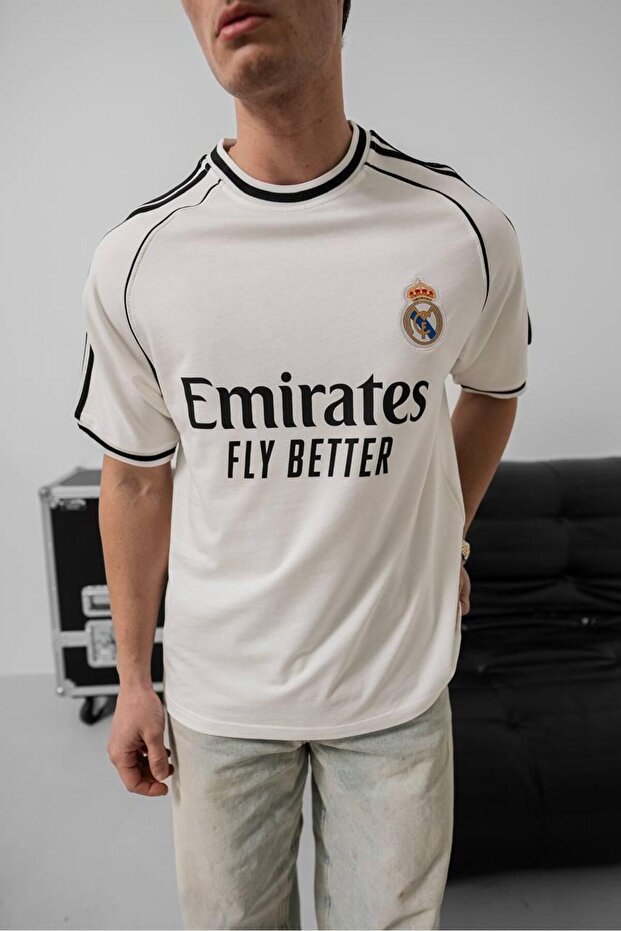 Retro I Nostalji̇ T-Shirt Oversize Unisex, Embroidered with Embroidery Work