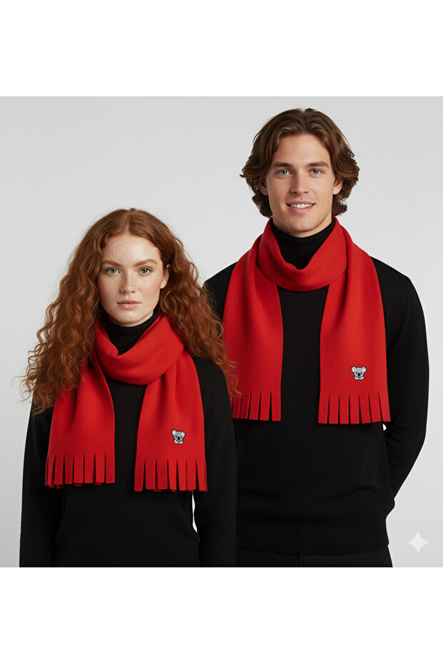 Koala Nakışlı Atkı - 4