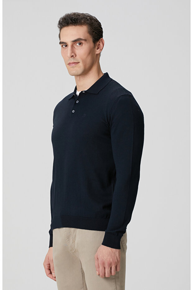 Lacivert Basic Kazak - 4