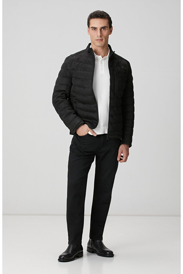 Siyah Denim Pantolon - 1