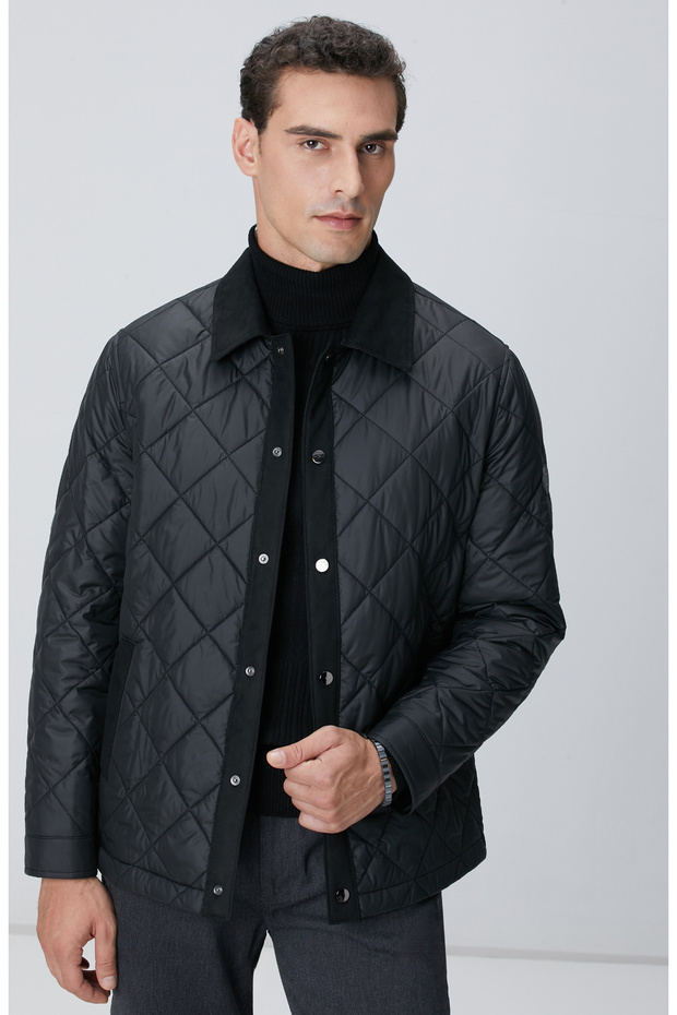 Siyah Coat Ceket - 2