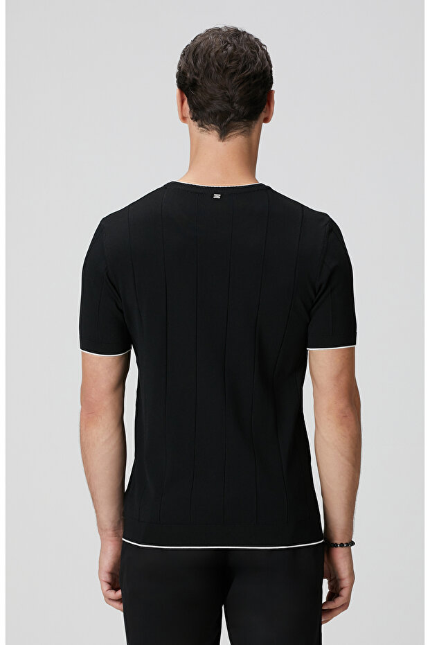 Siyah Triko Kazak - 5