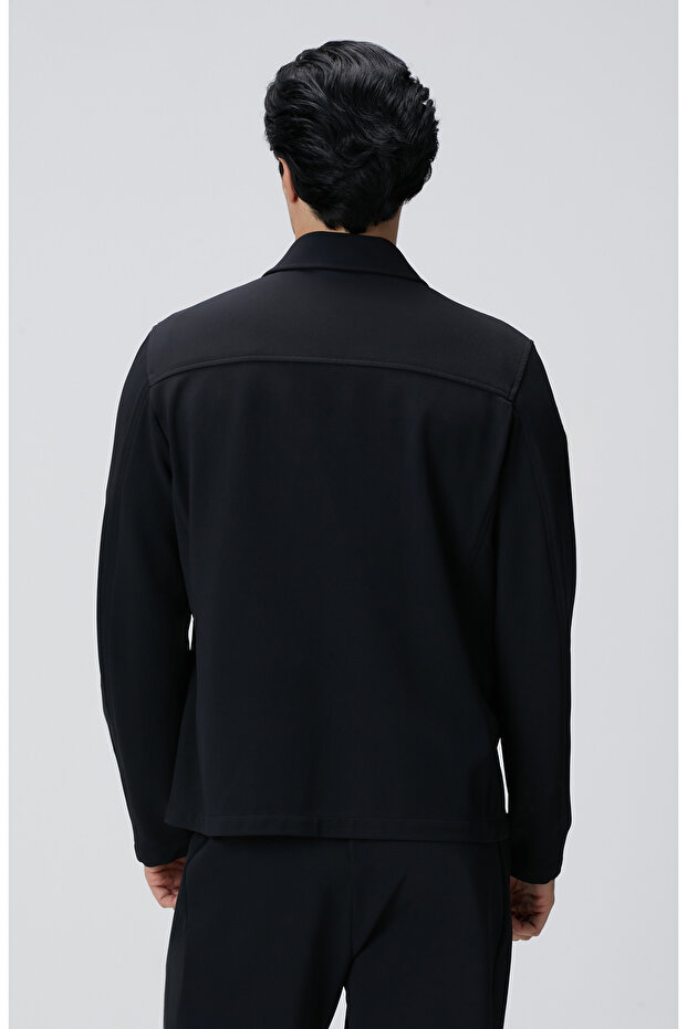 N-Tech Siyah Dış Gömlek - 6