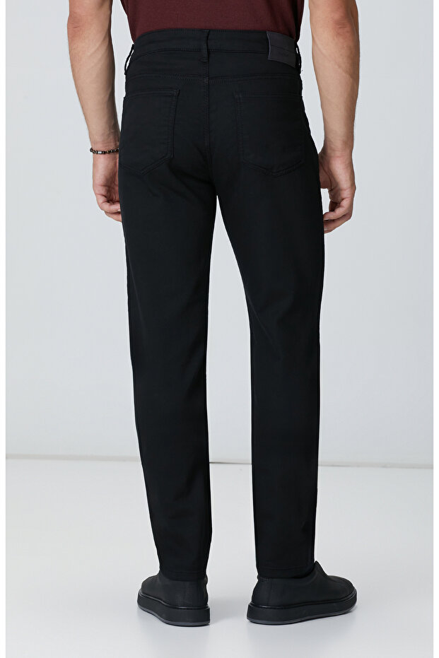 Siyah Casual Pantolon - 3
