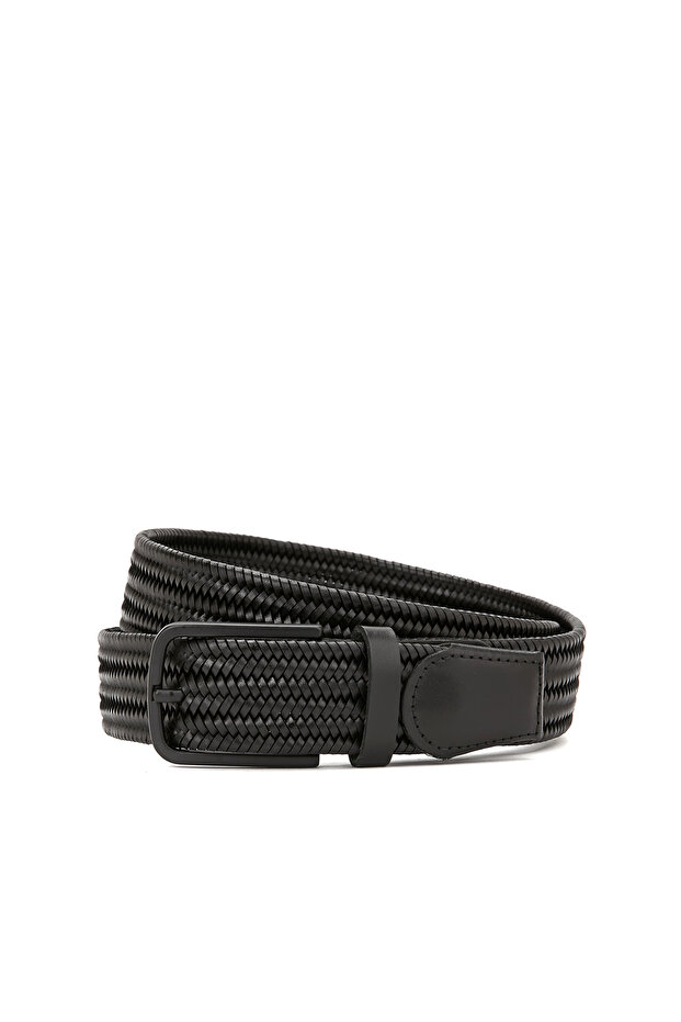 Siyah Erkek Deri Kemer - 1