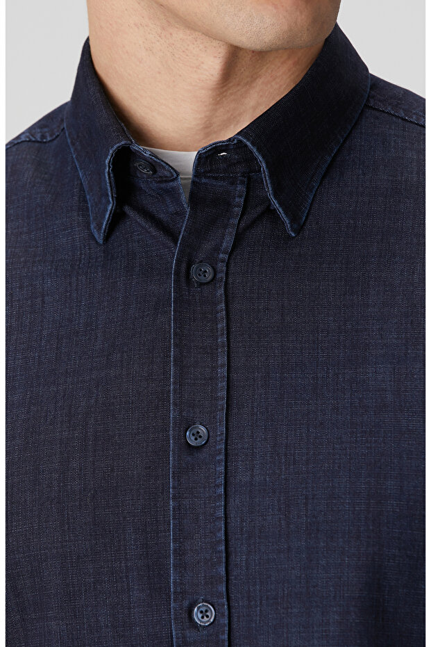 Lacivert Gömlek - 5