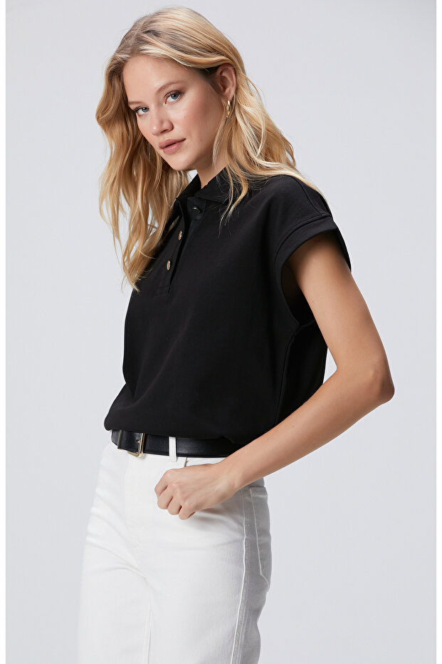 Siyah Sweatshirt - 4