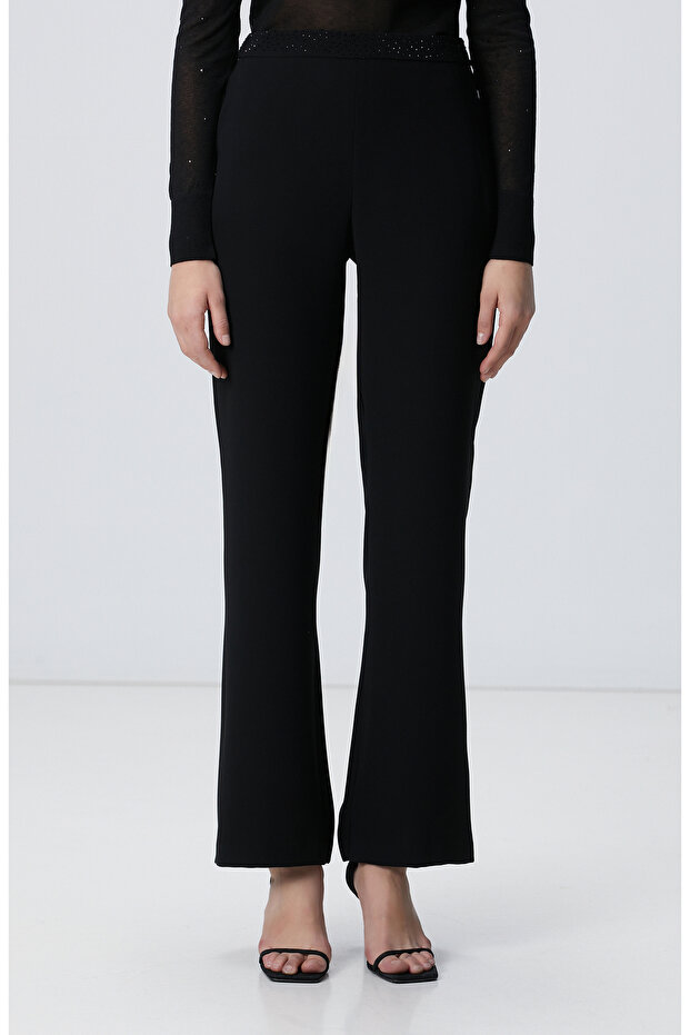 Siyah Abiye Pantolon - 3