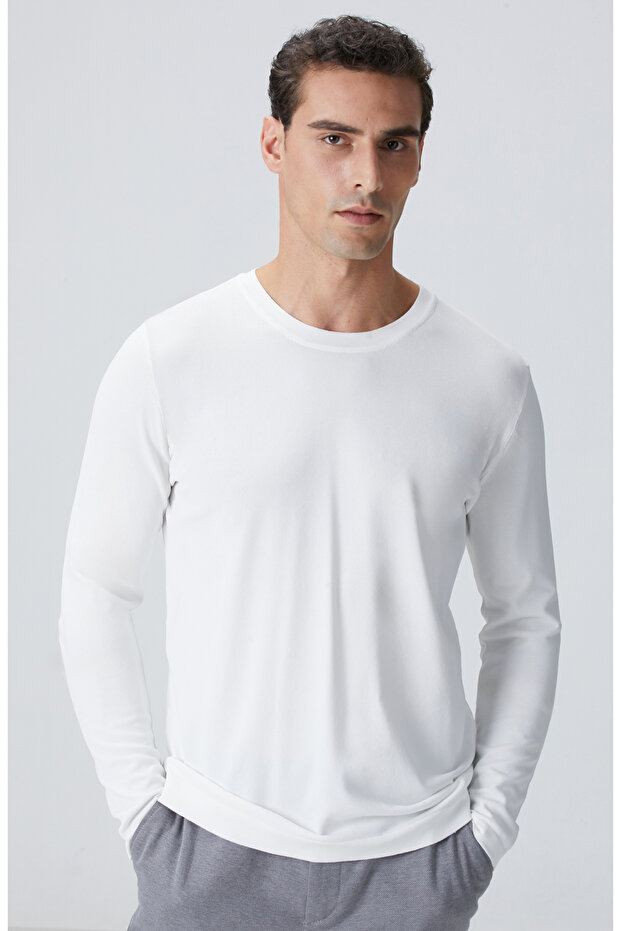 N-Tech Kırık Beyaz Kazak - 2