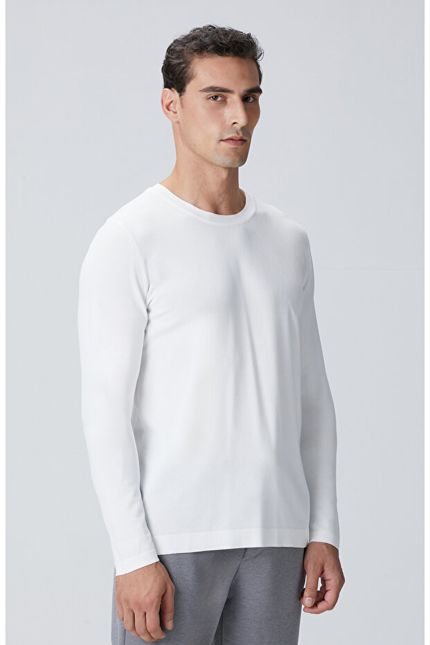 N-Tech Kırık Beyaz Kazak - 4