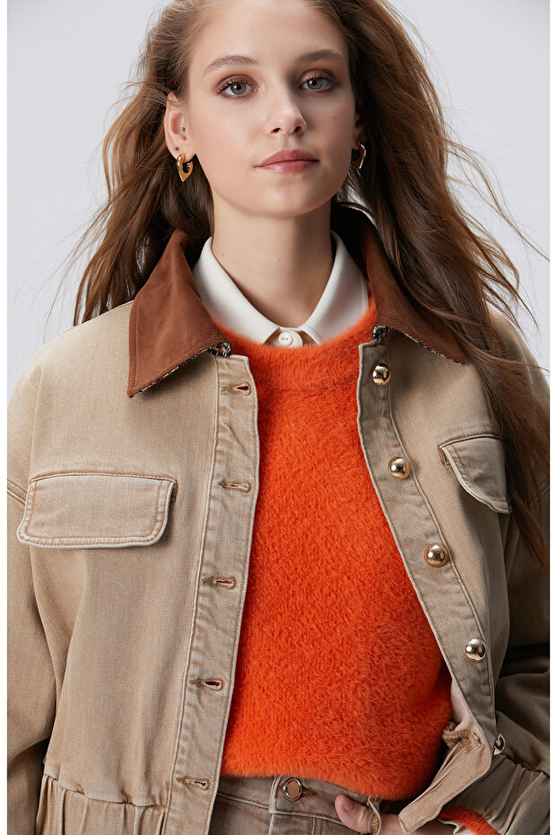 Turuncu Triko Kazak - 2