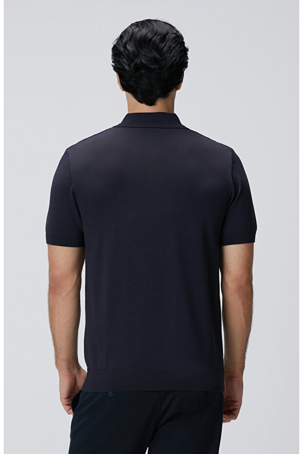 Lacivert Triko Kazak - 5