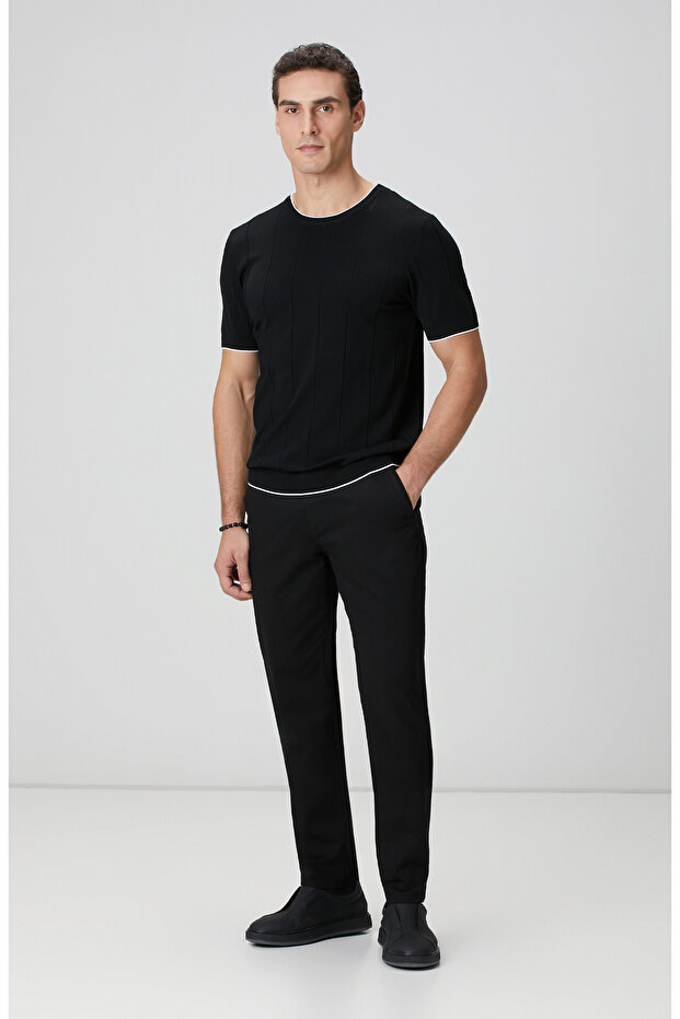 Siyah Triko Kazak - 3