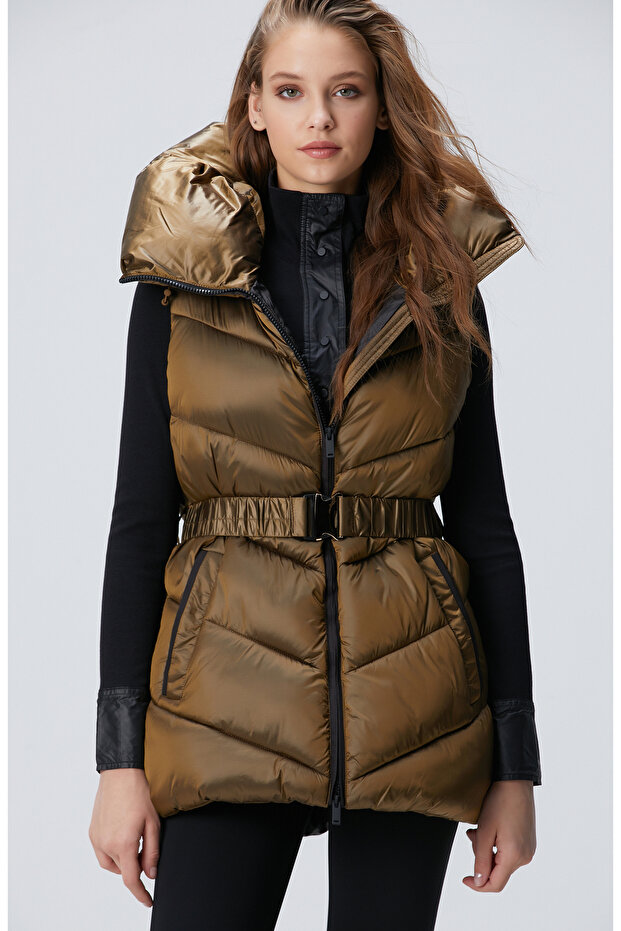 N-Tech Haki Casual Yelek - 1
