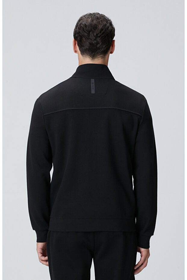 N-Tech Siyah Scuba Sweatshirt - 5