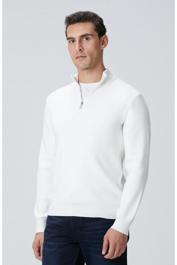 Kırık Beyaz Kazak - 4