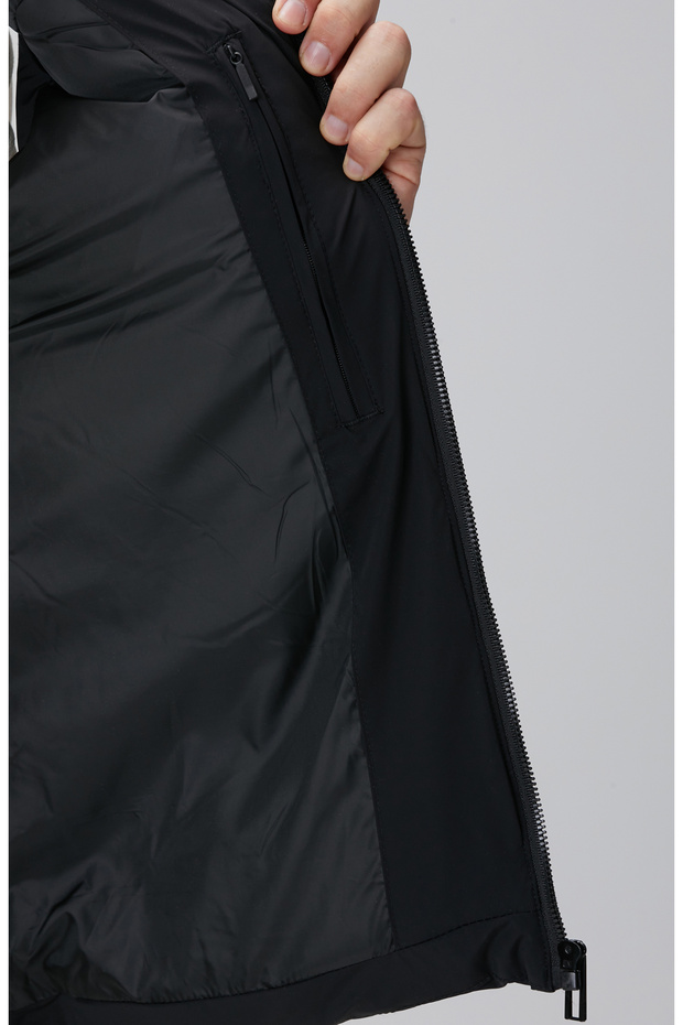 N-Tech Siyah Casual Yelek - 8